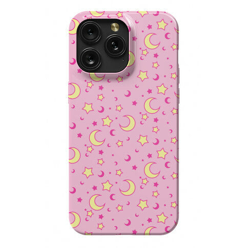 Dreamy Pastel Moon And Stars Phone Case